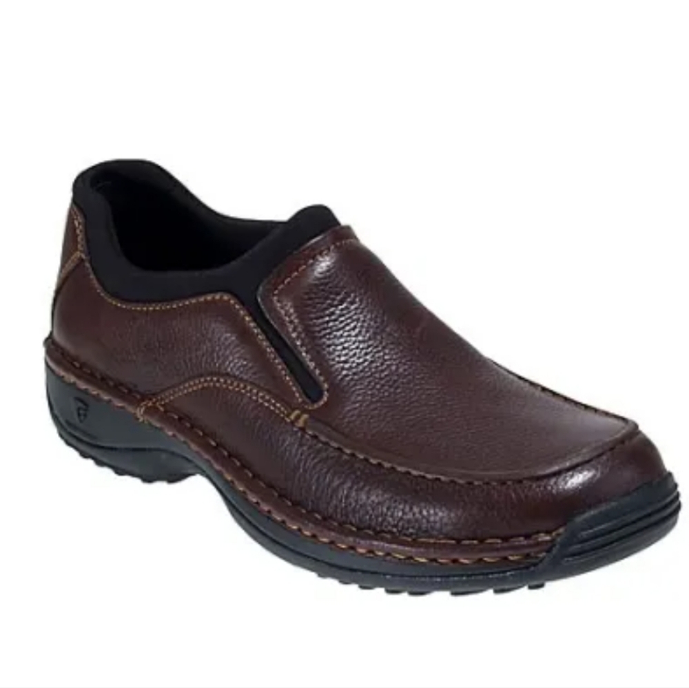 Red Wing Shoes Brown Leather Slip-On Loafers